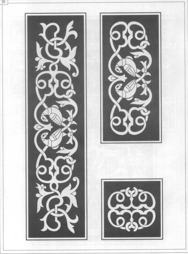 Skjæringstråd (openwork) og stenciler