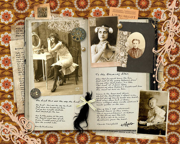 Scrapbooking for nybegynnere: trinnvise bilder, videoer