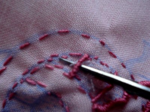 Broderi Richelieu: en mesterklasse for nybegynnere