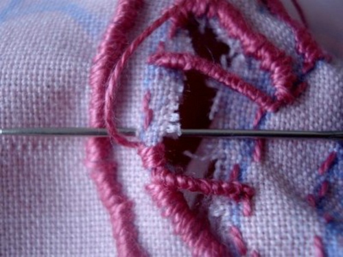 Broderi Richelieu: en mesterklasse for nybegynnere