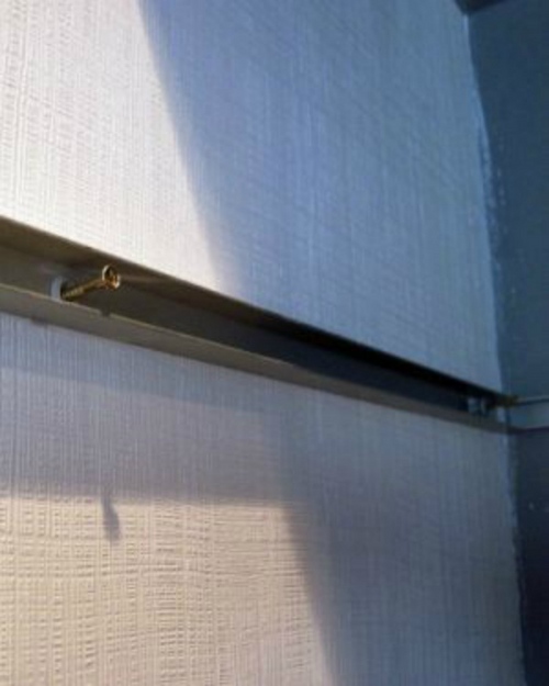 Innebygd garderobe med egne hender