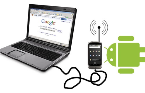 Slik bruker du telefonen som et modem