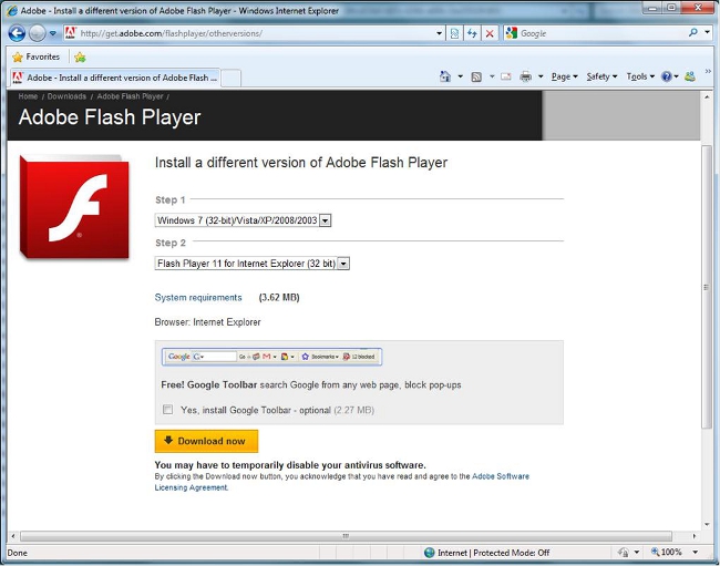 Slik installerer du Adobe Flash Player