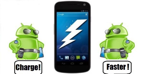 Slik lader du telefonen
