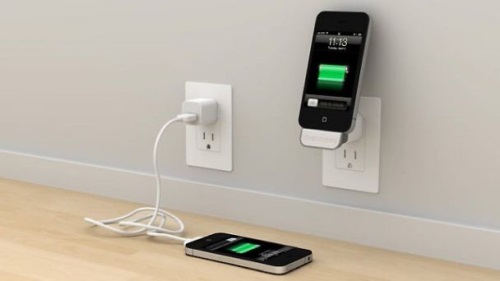 Slik lader du telefonen