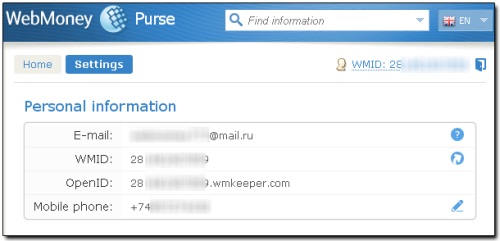 Slik fyller du på Webmoney