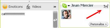 Hemmelige smil av Skype
