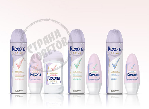Rexona hudpleie