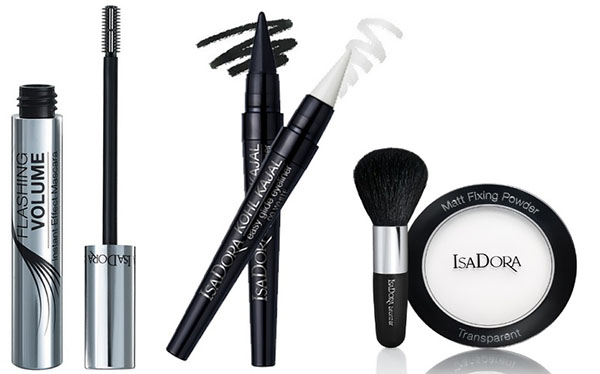 Black & White: en samling av sminke Isadora The Monochrome Look