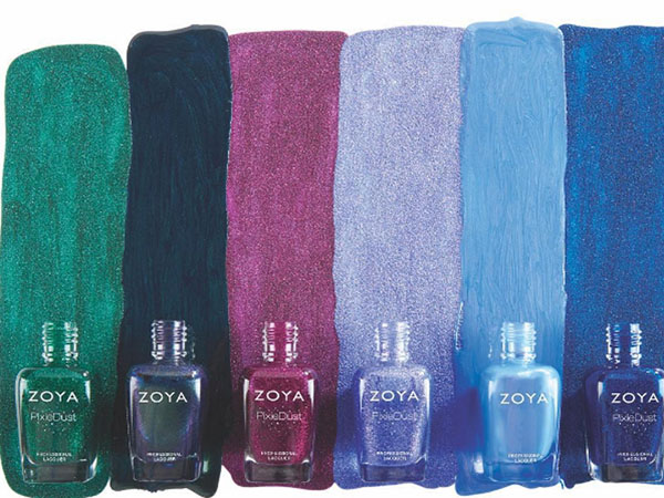 Glitter av perler i den festlige samlingen av lakk Zoya Enchanted 2016-2017