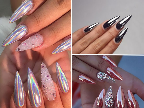 Disco returnerer: stilett negler - trend 2016-2017