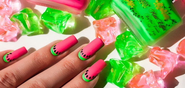 Frukt og Tropics - sommer nyl-trender 2016