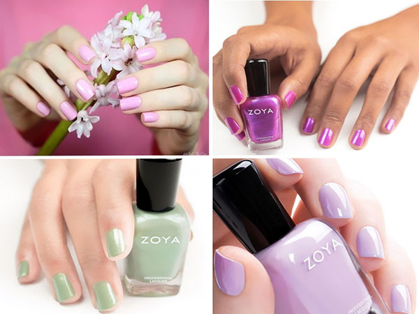 Perfekt pastellmanikyr med lakk Zoya Charming 2017