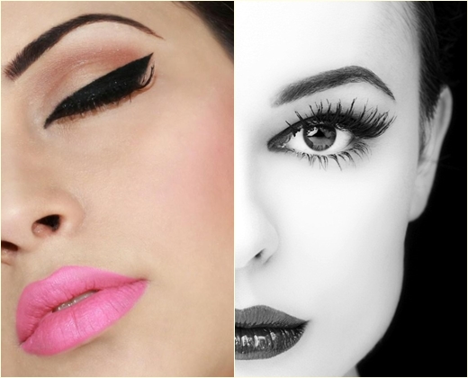 Hvordan skikkelig maling med eyeliner og blekk, video