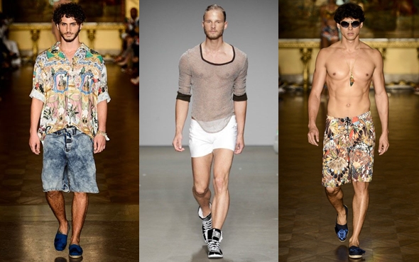 Hvilke menns shorts vil være fasjonable i 2014?
