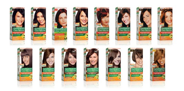 Hårfarging Garnier - foto og video gjennomgang