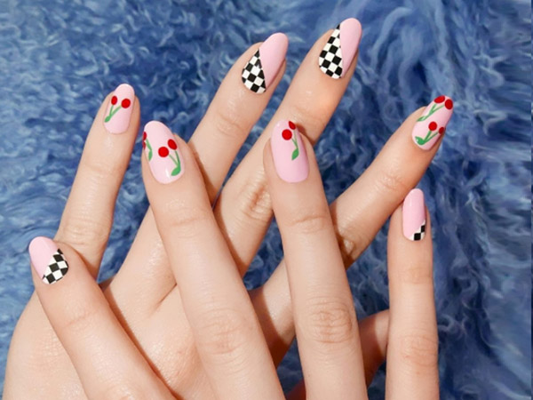 Sommer manikyr: kreative design fra Instagram
