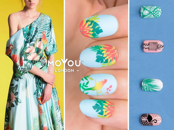 Sommer manikyr: kreative design fra Instagram