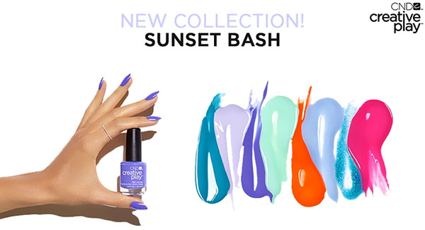 Sommereksplosjon fra CND: lakk Creative Play Sunset Bash