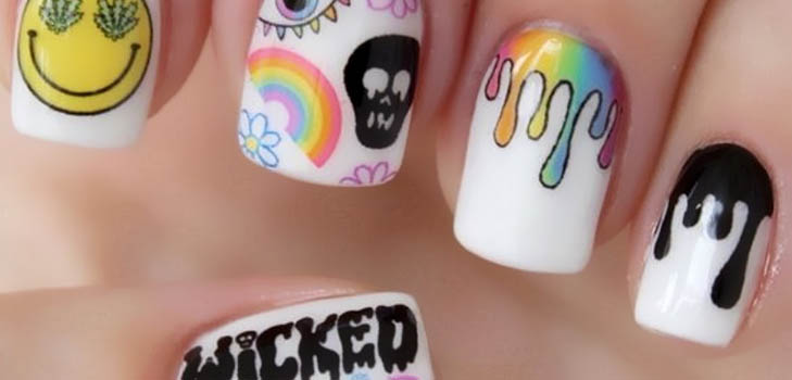 Sommerkjærlighet: Hippie Manicure - Nåværende Trend-2016