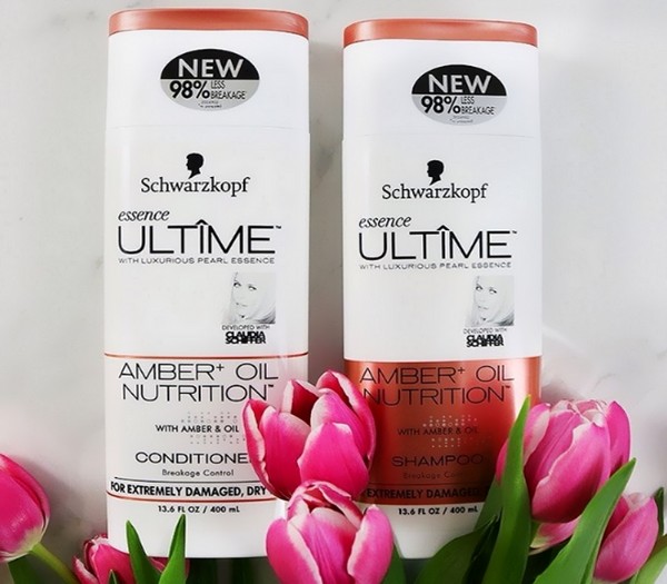Krøller som modellen: Nye produkter Schwarzkopf Amber + Olje ernæring
