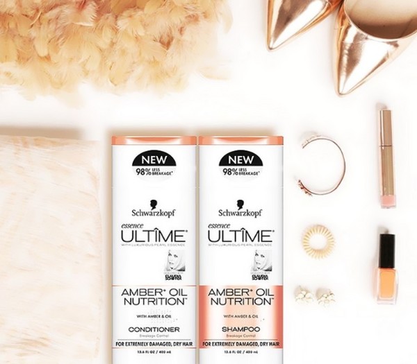 Krøller som modellen: Nye produkter Schwarzkopf Amber + Olje ernæring