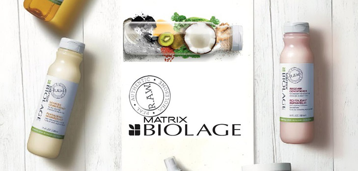 Drømkrøller: Den profesjonelle linjen Matrix Biolage R.A.W.