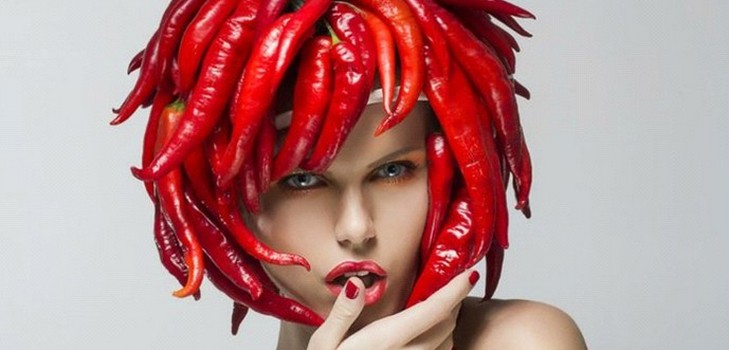 Mask for hår med pepper 