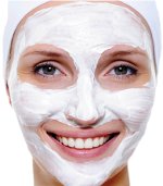 Masker for ansikt laget av rømme