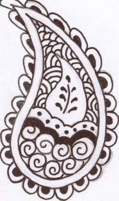 Mehendi hjemme