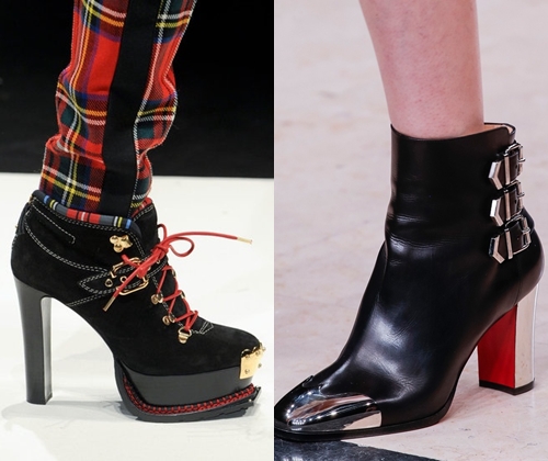 Fasjonable damestøvler og ankel støvler: Fotografier av sko til høst-vintersesongen 2013-2014