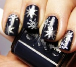Nyttårs tegninger på negler Nyttårs Nails Design