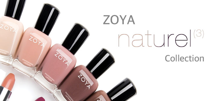Pastellmanikyr av Zoya: En samling lakk Naturel 3 Vår 2017