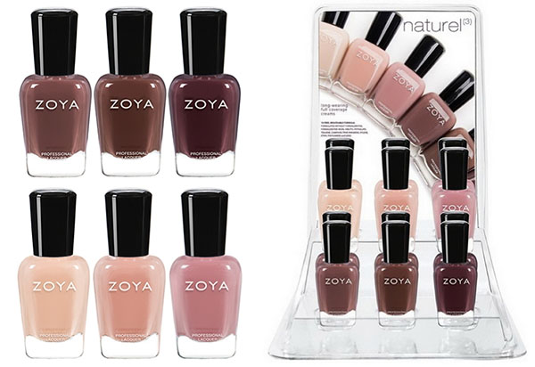 Pastellmanikyr av Zoya: En samling lakk Naturel 3 Vår 2017