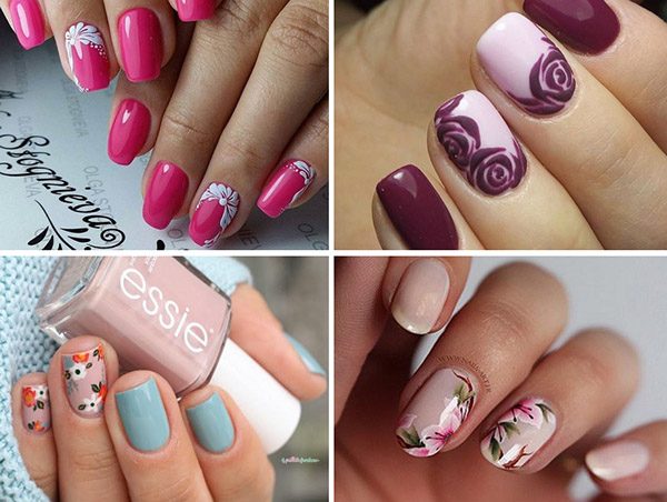 Festlig manikyr: TOP-4 Topical Designs innen 8. mars