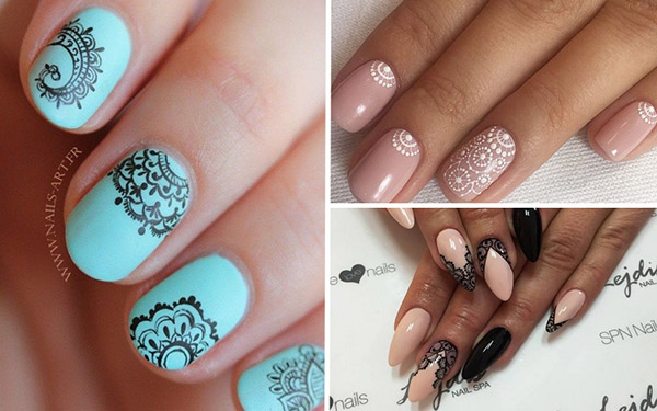 Festlig manikyr: TOP-4 Topical Designs innen 8. mars