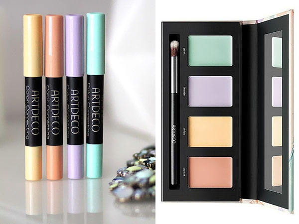 Hemmeligheten med perfekt hud: en samling av sminke Artdeco Cover & Correct
