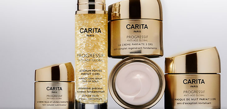 Ungdomshemmeligheter: Anti-aging novelties Carita Trio of Gold