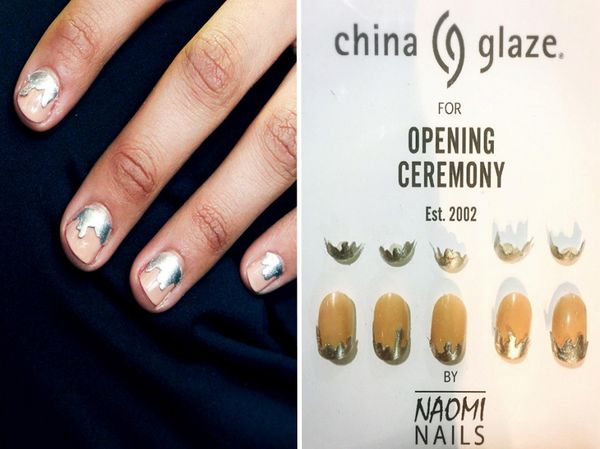 Trender av nail art på Fashion Week-2016