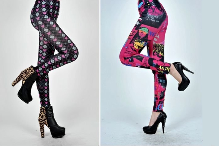 Leksjoner av stil: hva skal jeg ha på leggings om høsten