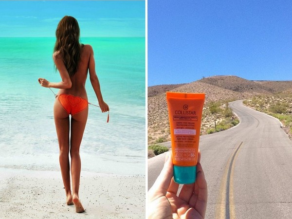 Solbrenthet uten skade: "strand" -nyheter Collistar Sun Tan