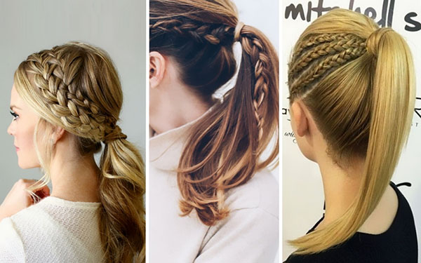 Feminin hale: tre aktuelle styling alternativer