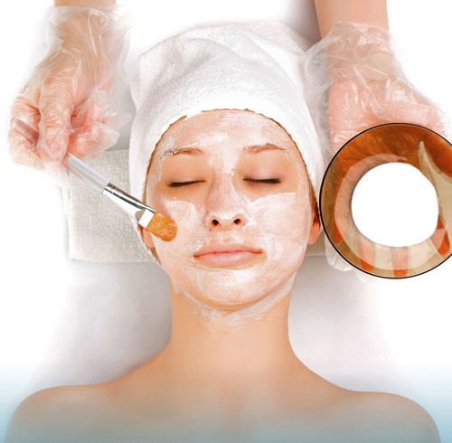 Vintermaske med olivenolje