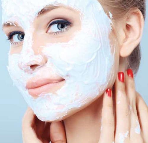 Vintermaske med olivenolje