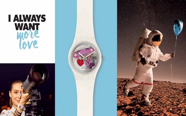 Mer kjærlighet: En overraskelse fra det sveitsiske klokka merket Swatch