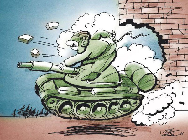 Dag for tankmannen i 2016 i Russland og Ukraina - Gratulerer i vers og prosa