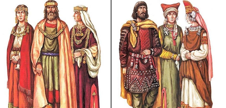 Ancient Rus klær