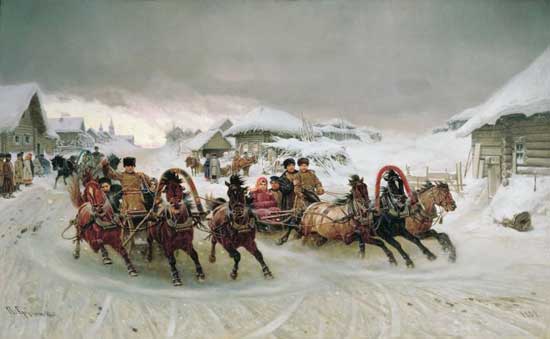 Hvordan tegner Shrovetide? Tegn en vårferie med barna