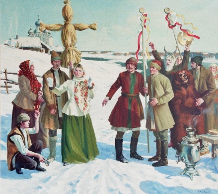 Hvordan tegner Shrovetide? Tegn en vårferie med barna