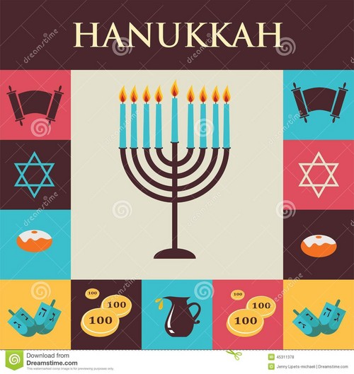 Jødisk jul - Chanukah i 2015